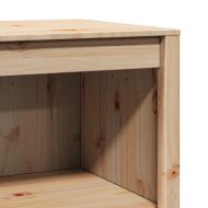 Кухненски шкаф Кафяв дъб 106 x 55 x 92 cm Солидно борово дърво