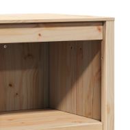 Кухненски шкаф Кафяв дъб 55 x 55 x 92 cm Солидно борово дърво