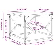 Масичка за кафе Черния дъб 51 x 50 x 40 см