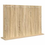 Огледало за грим с огледало Сонома дъб 80 x 55 x 18 см