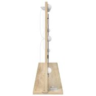 Огледало за грим с огледало Сонома дъб 100 x 55 x 18 см