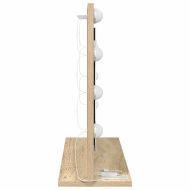 Огледало за грим с огледало Сонома дъб 60 x 45 x 18 см