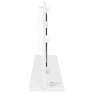 Огледало за грим Бяло 100 x 45 x 18 см Стъкло и инженерно дърво