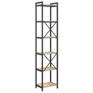 Рафт за книги Сонома дъб 40 x 30 x 189,5 см Инженерно дърво