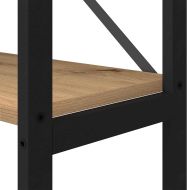 Рафт за книги Дъб 40 x 30 x 189,5 см Инженерно дърво