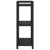 Рафт за книги Черния дъб 40 x 30 x 85 см Инженерно дърво