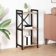 Рафт за книги Сонома дъб 40 x 30 x 85 см Инженерно дърво