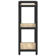 Рафт за книги Сонома дъб 40 x 30 x 85 см Инженерно дърво