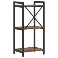 Рафт за книги Димян дъб 40 x 30 x 85 см Инженерно дърво