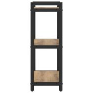 Рафт за книги Дъб 40 x 30 x 85 см Инженерно дърво