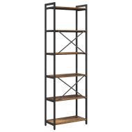 Рафт за книги Старо дърво 40 x 30 x 85 см Инженерно дърво