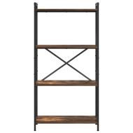 Рафт за книги Димян дъб 40 x 30 x 85 см Инженерно дърво