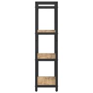 Рафт за книги Дъб 40 x 30 x 85 см Инженерно дърво