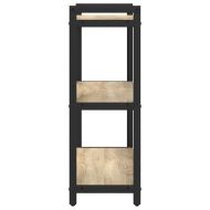 Рафт за книги Сонома дъб 60 x 30 x 85 cm Инженерно дърво