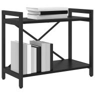 Рафт за книги Черния дъб 60 x 30 x 50 см Инженерно дърво