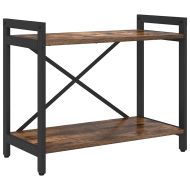 Рафт за книги Димян дъб 60 x 30 x 50 см Инженерно дърво