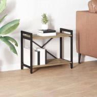 Рафт за книги Дъб 60 x 30 x 50 см Инженерно дърво