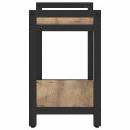 Рафт за книги Дъб 60 x 30 x 50 см Инженерно дърво