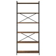 Рафт за книги Старо дърво 40 x 30 x 85 см Инженерно дърво