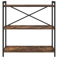 Рафт за книги Димян дъб 80 x 30 x 85 cm Инженерно дърво