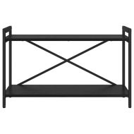 Рафт за книги Черния дъб 40 x 30 x 85 см Инженерно дърво