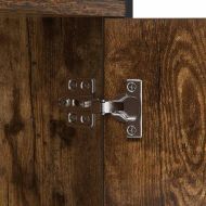 Рафт за книги Димян дъб 80 x 30 x 155,5 см Инженерно дърво