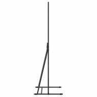 Държач за дрехи Черно 62 x 48 x 158 см Стомана