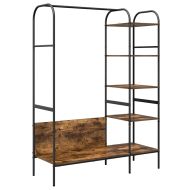 Държач за дрехи Кафяв дъб 120 x 44 x 160 см Инженерно дърво