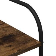 Държач за дрехи Кафяв дъб 120 x 44 x 160 см Инженерно дърво