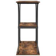 Конзолна маса Опушен дъб 101 x 35 x 80.5 см Инженерно дърво