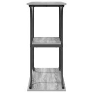 Конзолна маса Сив сонома 101 x 35 x 80.5 см Инженерно дърво