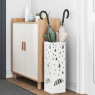 Стойка за чадър Бяло 15.5 х 15.5 х 49 см Метал