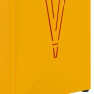 Стойка за чадър Горчица 15.5 х 15.5 х 49 см Метал