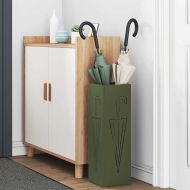 Стойка за чадър Маслинено 15.5 х 15.5 х 49 см Метал