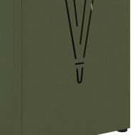 Стойка за чадър Маслинено 15.5 х 15.5 х 49 см Метал