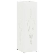 Стойка за чадър Бяло 15.5 х 15.5 х 49 см Метал