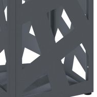 Стойка за чадър Антрацит 15.5 х 15.5 х 49 см Стомана