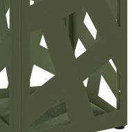 Стойка за чадър Маслинено 15.5 х 15.5 х 49 см Метал