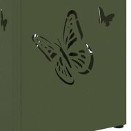 Стойка за чадър Маслинено 15.5 х 15.5 х 49 см Метал