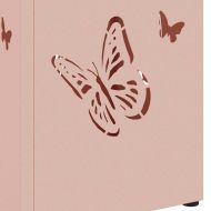 Стойка за чадър Розово 15.5 х 15.5 х 49 см Метал