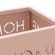 Стойка за чадър Розово 15.5 х 15.5 х 49 см Метал