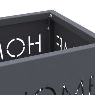 Стойка за чадър Антрацит 15.5 х 15.5 х 49 см Метал