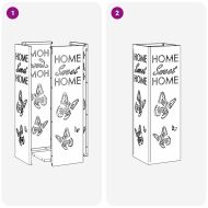 Стойка за чадър Антрацит 15.5 х 15.5 х 49 см Метал