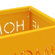 Стойка за чадър Горчица 15.5 х 15.5 х 49 см Метал