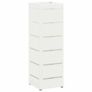 Стойка за чадър Бяло 15.5 х 15.5 х 49 см Метал