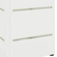 Стойка за чадър Бяло 15.5 х 15.5 х 49 см Метал