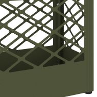 Стойка за чадър Маслиненозелен 28 x 12 x 41 см Стомана