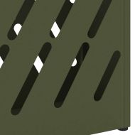 Стойка за чадър Маслиненозелен 28 x 12 x 41 см Стомана