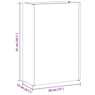 Стойка за чадър със съхранение Розово 28 x 12 x 41 см Стомана