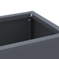 Стойка за чадър Антрацит 28 x 12 x 41 см Стомана